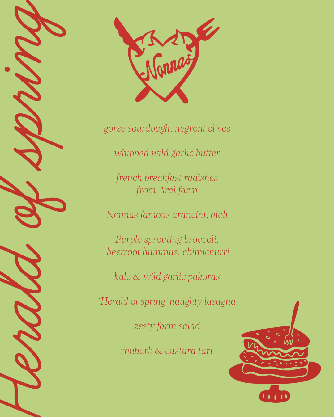 26.04 A Celebration of Spring - Supper Club Naughty Nonnas x Love Day Distillery