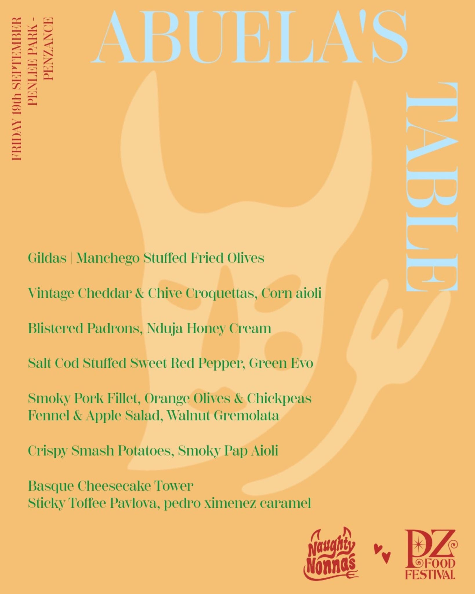 Friday 19th September - Penzance Food Festival