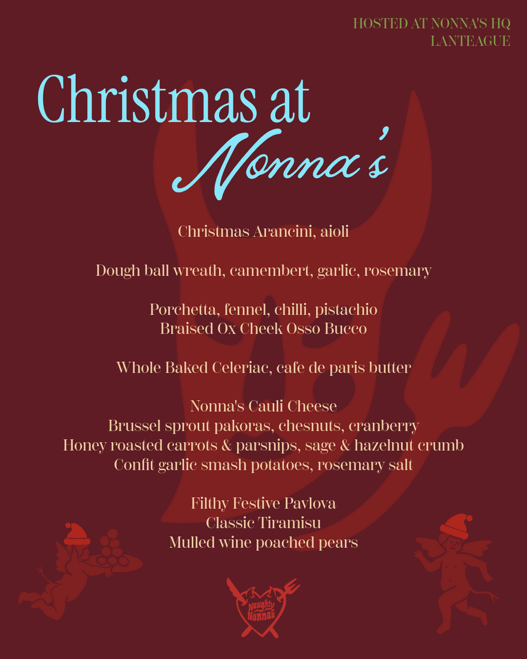 Friday 12th Dec - Christmas Feast