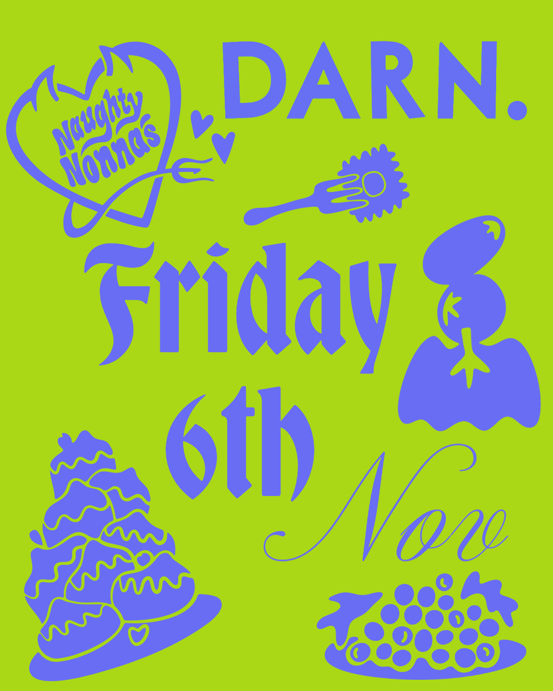 Friday 6th Nov - Supperclub x DARN - Potager