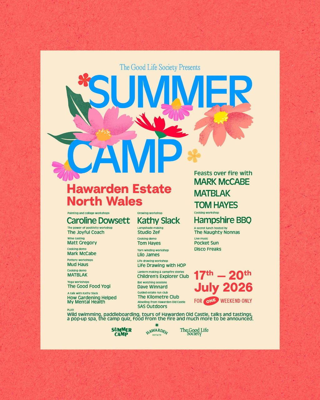 Saturday 18th June - Shhh.... Secret Supper - Summer Camp Festival